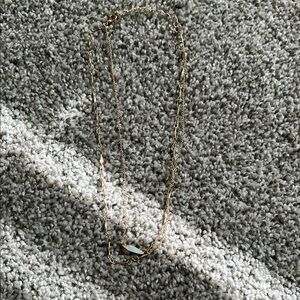 Gold Textured Necklace